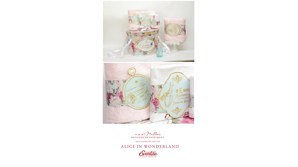 Trusou  botez fetite, Alice in Wonderland, Alice in tara minunilor 5